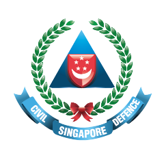 Civil Defence Singapore crest